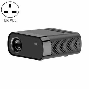 GX100 800x480 1800 Lumens Portable Home Theater LED HD Digital Projector,Basic Version, UK Plug(Black)