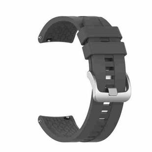 For Huawei GT Silicone Watch Band(Gray)