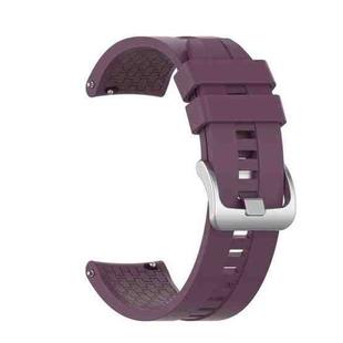 For Huawei GT Silicone Watch Band(Purple)