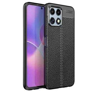 For Honor X30i / Play6T Pro / X8 Litchi Texture TPU Shockproof Case(Black)