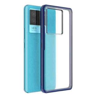 For vivo iQOO Neo6 Four-corner Shockproof TPU + PC Protective Case(Blue)