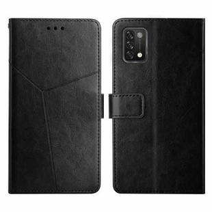 For UMIDIGI A11 Y Stitching Horizontal Flip Leather Phone Case(Black)