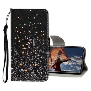 For iPhone 13 Pro Colored Drawing Pattern Flip Leather Case (Five-pointed Star)