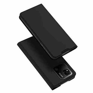 For Xiaomi Redmi 10A DUX DUCIS Skin Pro Series PU + TPU Leather Phone Case(Black)