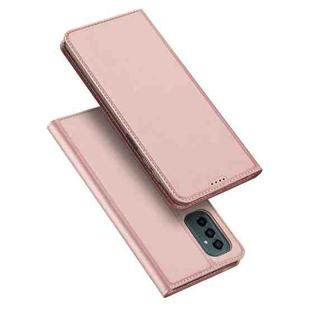 For Samsung Galaxy M23 5G/F23 5G DUX DUCIS Skin Pro Series PU + TPU Leather Phone Case(Rose Gold)