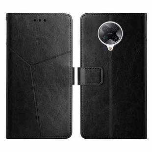 For Xiaomi Redmi K30 Pro Y Stitching Horizontal Flip Leather Phone Case(Black)