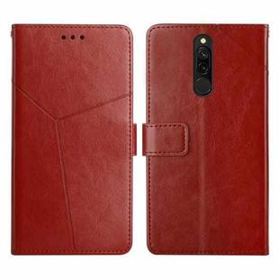 For Xiaomi Redmi 8 / 8A Y Stitching Horizontal Flip Leather Phone Case(Brown)