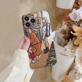 TPU Pattern Shockproof Phone Case For iPhone 12 Pro(Pigment)