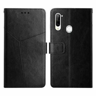 For ZTE Libero 5G Y Stitching Horizontal Flip Leather Phone Case(Black)