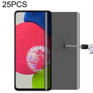 25 PCS Full Cover Anti-peeping Tempered Glass Film For Samsung Galaxy A52s 5G / A23s