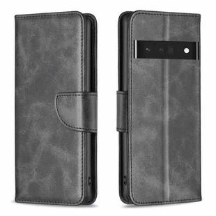 For Google Pixel 7 Pro 5G Lambskin Texture Leather Phone Case(Black)