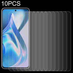 10 PCS 0.26mm 9H 2.5D Tempered Glass Film For OnePlus Ace / 10R / 10T / Ace Pro
