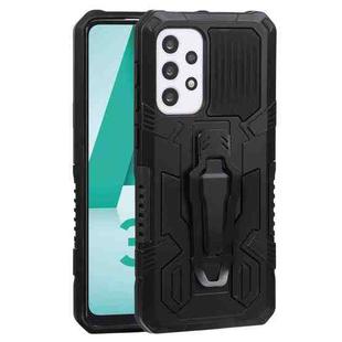 For Samsung Galaxy A33 5G Armor Warrior Shockproof PC + TPU Phone Case(Black)