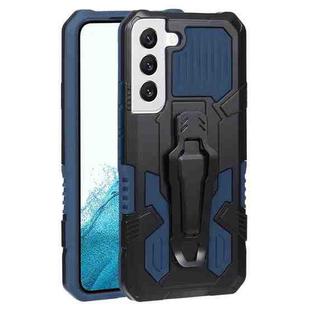 For Samsung Galaxy S22 5G Armor Warrior Shockproof PC + TPU Phone Case(Royal Blue)