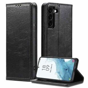 For Samsung Galaxy S22 5G Vintage Bark Texture Wallet Leather Phone Case(Black)