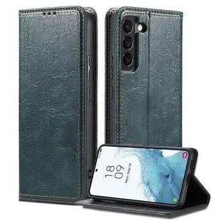 For Samsung Galaxy S22 5G Vintage Bark Texture Wallet Leather Phone Case(Green)