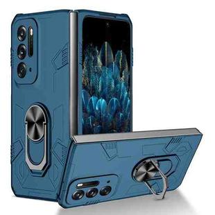 For OPPO Find N Matte UV Shockproof Phone Case(Dark Blue)