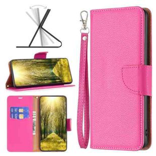 For Nokia G11 / G21 Litchi Texture Pure Color Horizontal Flip Leather Phone Case(Rose Red)