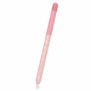 DUX DUCIS Rainbow Gradient Silicone Stylus Protective Case for Apple Pencil 2 / Pro(Gradient Pink)