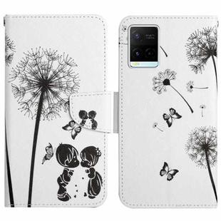 For vivo Y21 / Y21S / Y33S Painted Pattern Flip Leather Phone Case(Dandelion)