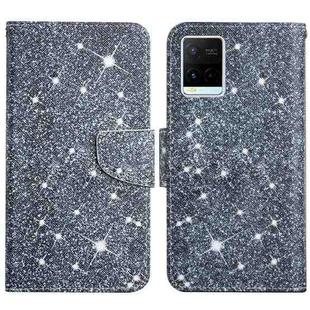 For vivo Y21 / Y21S / Y33S Painted Pattern Flip Leather Phone Case(Gypsophila)