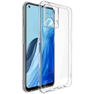 For OPPO Reno7 4G Global / F21 Pro 4G Global / Reno8 4G Global IMAK UX-5 Series Transparent TPU Phone Case(Transparent)