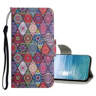 For Xiaomi Redmi 10C Colored Drawing Pattern Flip Leather Case(Diamond Kaleidoscope)