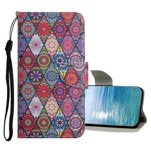 For Xiaomi Redmi Note 11 4G Colored Drawing Pattern Flip Leather Case(Diamond Kaleidoscope)