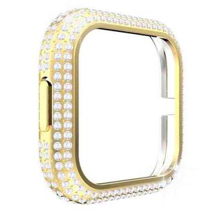 For Fitbit Versa 2 Diamond PC Half-pack Watch Case(Gold)