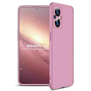 For OPPO Reno7 Z 5G / A96 5G / Reno7 Lite / F21 Pro 5G / OnePlus Nord N20 5G GKK Three Stage Splicing Full Coverage PC Phone Case(Rose Gold)