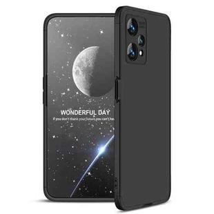 For Realme 9 Pro GKK Three Stage Splicing Full Coverage PC Phone Case(Black)