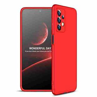 For Samsung Galaxy A23 GKK Three Stage Splicing Full Coverage PC Phone Case(Red)