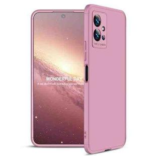 For vivo T1 5G GKK Three Stage Splicing Full Coverage PC Phone Case(Rose Gold)