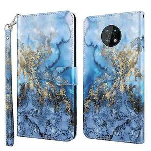 For Nokia G50 3D Painting Pattern Flip Leather Phone Case(Milky Way)