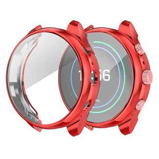 For Fossil Gen 4 FTW6022 Full Coverage TPU Electroplating Watch Case(Red)