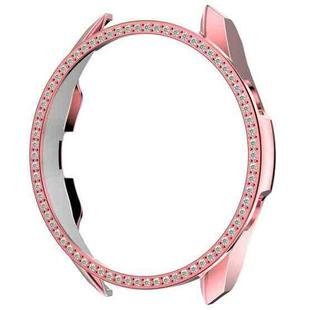 For Samsung Galaxy Watch 3 41mm Single Row Diamond PC Watch Case(Pink)