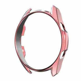 For Samsung Galaxy Watch 3 45mm Electroplating PC Half-pack Watch Case(Pink)