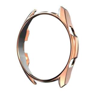 For Samsung Galaxy Watch 3 45mm Electroplating PC Half-pack Watch Case(Rose Gold)