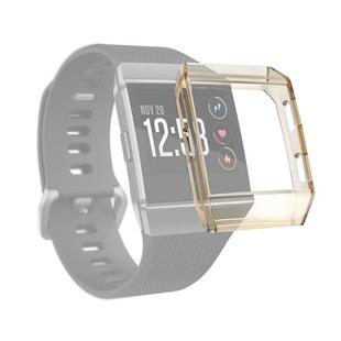 For Fitbit Ionic Full Coverage TPU Watch Case(Transparent Black)