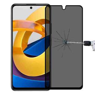 Full Cover Anti-peeping Tempered Glass Film For Xiaomi Poco M4 Pro 5G