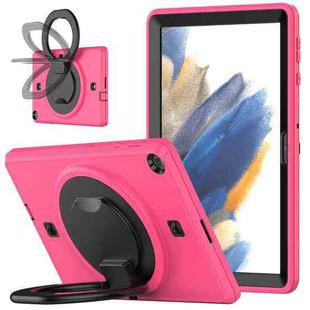 For Huawei Matepad T 10 / T 10S Black Shockproof TPU + PC Tablet Case(Rose Red)