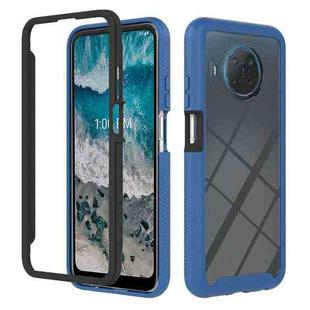 For Nokia X100 Starry Sky Solid Color Series PC + TPU Phone Case(Blue)