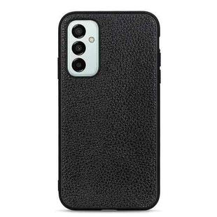 For Samsung Galaxy M23 / F23 5G Litchi Texture Genuine Leather Phone Case(Black)