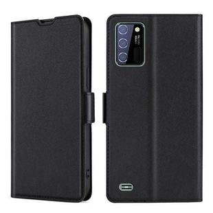 For Oukitel C25 Ultra-thin Voltage Side Buckle PU + TPU Leather Phone Case(Black)
