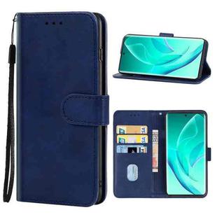 For Honor 60 Leather Phone Case(Blue)