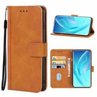 For Honor 60 Pro Leather Phone Case(Brown)