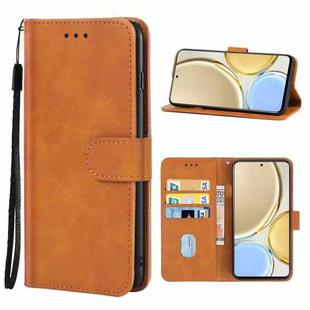 For Honor X30 5G Leather Phone Case(Brown)