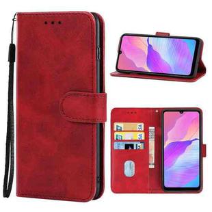 For Huawei Enjoy 20e Leather Phone Case(Red)