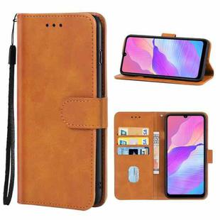 For Huawei Enjoy 20e Leather Phone Case(Brown)