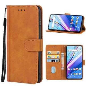 For BLU G91 Pro Leather Phone Case(Brown)